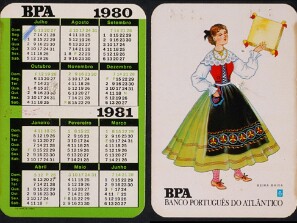 Calendários de Bolso